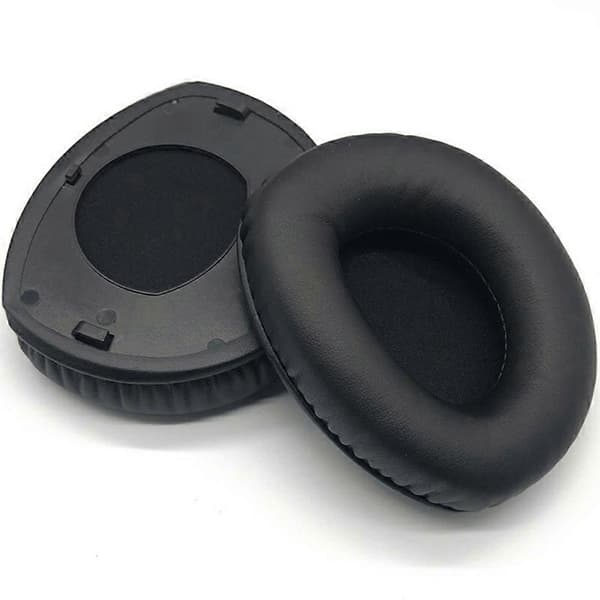 1 par öronkuddar i proteinläder för Sennheiser RS 180/RS 170/RS 160 hörlurar