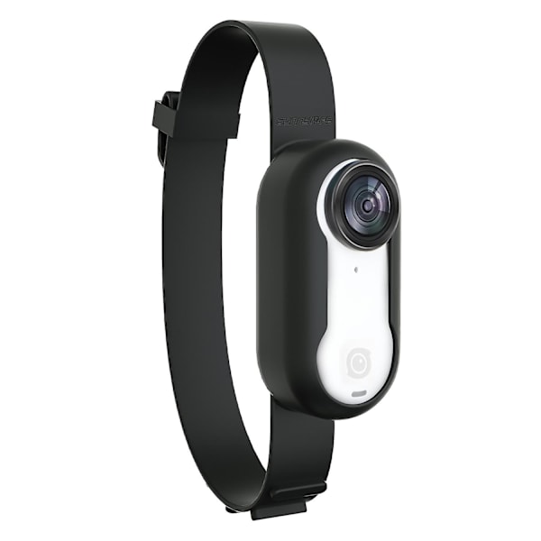 SUNNYLIFE IST-ZD588 För Insta360 GO 3 Fodral Kameraskydd med Justerbar Slinga  (ZYH) Black Style A