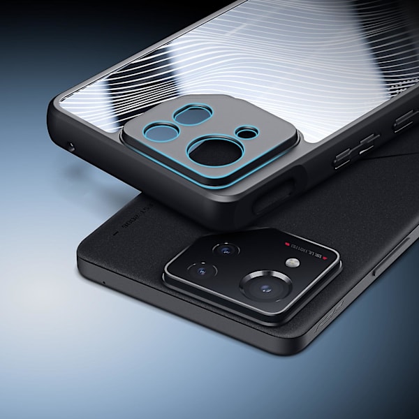 Stötsäkert phone case för Asus ROG Phone 8/8 Pro, (DPD) Black ROG Phone 8 or 8 Pro