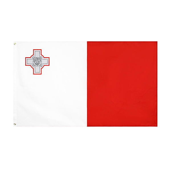 60x90cm 90x150cm Mlt Malta flagga för dekoration 2x3ft/3x5ft Den nationella flaggan  (ZYH) as the picture30915 60 x 90cm