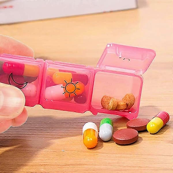 Pilleboks, rom tablettboks, pilleorganisator
