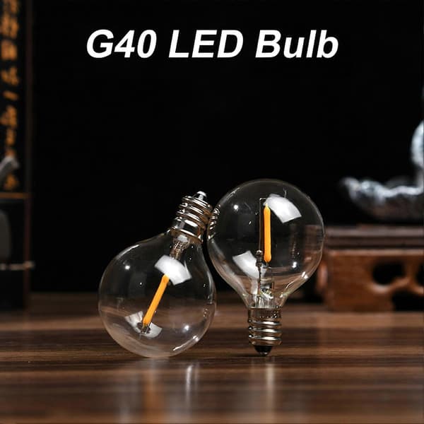 Globe LED G40 Pære IP44 Vandafvisende, Velegnet til Dekoration