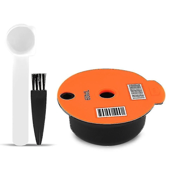 60ml / 180ml Återanvändbara Kaffe Kapsel Pods För Bosch-s Maskin Tassimo Påfyllningsbar Filter Maker Pod( Storlek : 180ml )1517  (ZYH)