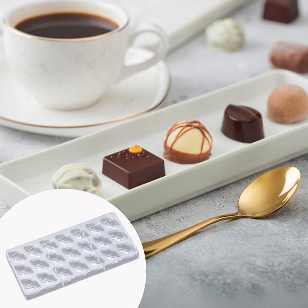 21 Läppformad Chokladform Låg Temperatur Resistent Matformning Form för Bakning  (ZYH) 27.5*13.5*2.5cm