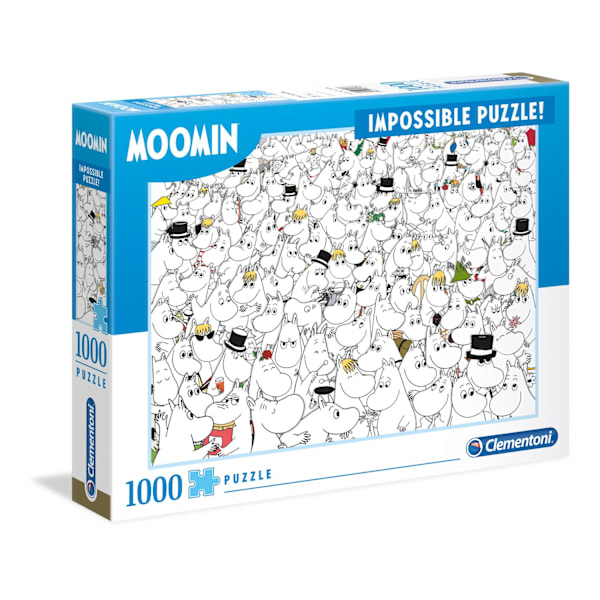 Impossible Pussel Mumintroll 1000 Bitar Multifärg 1000