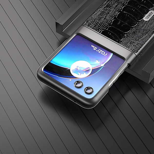 Abeel Weilai Series phone case för Motorola Razr 40 Ultra (DPD) Black