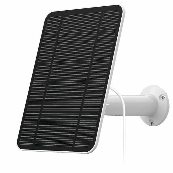 Solcellepanel for Arlo Ultra/ultra 2/pro 3/pro 4/pro 3 Floodlight/go 2 4w