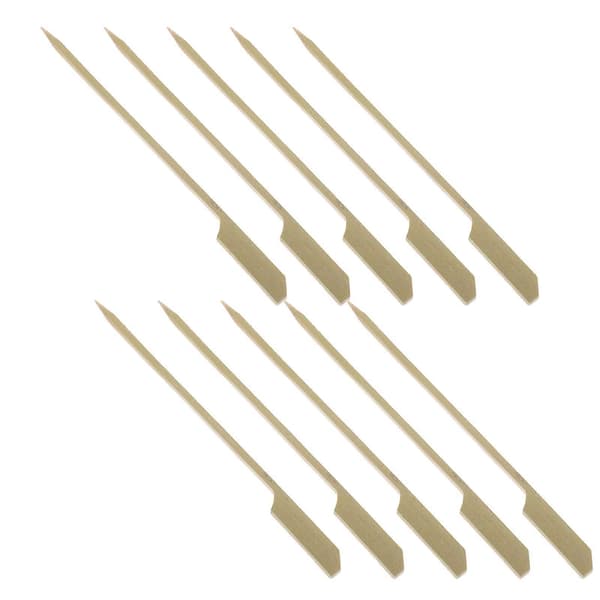 Fruktpinnar Bambu Partypinnar Grillar 15.00X1.00X0.20CM Ljusgrön 100st