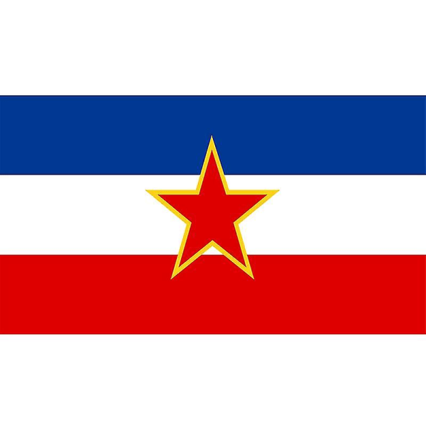 Jugoslaviens flagga 90x150 cm (ZYH) 90 x 150cm