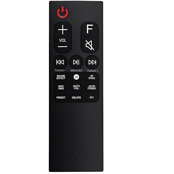 Byt ut AKB75595312 fjärrkontroll för LG Soundbar SK1 SK10 SK10Y SK6 SK6Y SK8 SK8Y SK9 SK9Y (DPD) Black