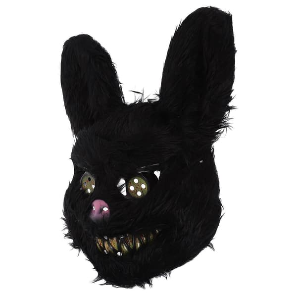 Halloween Masker Cosplay Event Åndbart Design Voksne Kaninform 1 stk