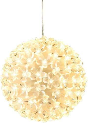 Bambelaa! 100 LED-lysboll lyskule varm hvit juledekorasjon kule