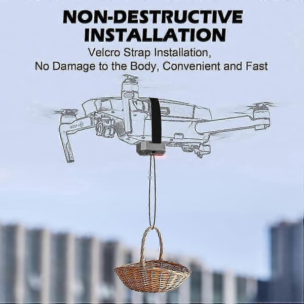 2025 Drone Airdrop System til DJI Mini 3 pro/Mini 3/ Mini 2 SE/Avata/Mavic 2/2S /Mavic 3 Pro Cine/Phantom 3 4/4 Pro Transport Release Delivery Payload
