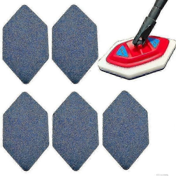 Vileda Bathroom Magic Brush Mopp Erstatningshode BATH MAGIC Svamp Skuresvamp 5 Stykker