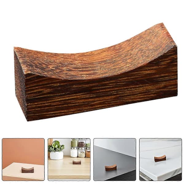 Chopstick-holder i tre for multifunksjonell bruk, 32 stk., kaffe