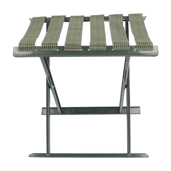 Hopfällbar utomhuspall, bärbar, kraftig, belastning 60 kg, campingstol för promenader, vandring, fiske 1602-2 typ B  (ZYH)