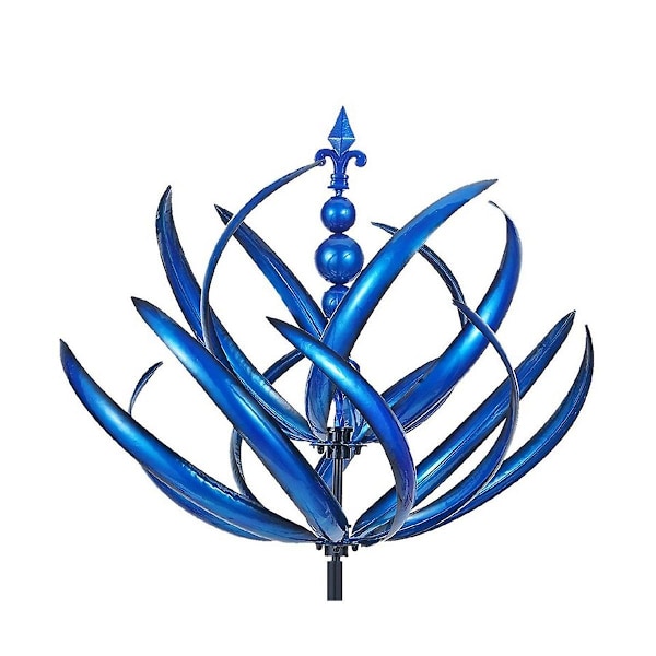 Metal Wind Spinner Harlow Wind Spinner Rotator Harlow Wind Rotator Iron Windmill Gardening Plug Win  (DPD)