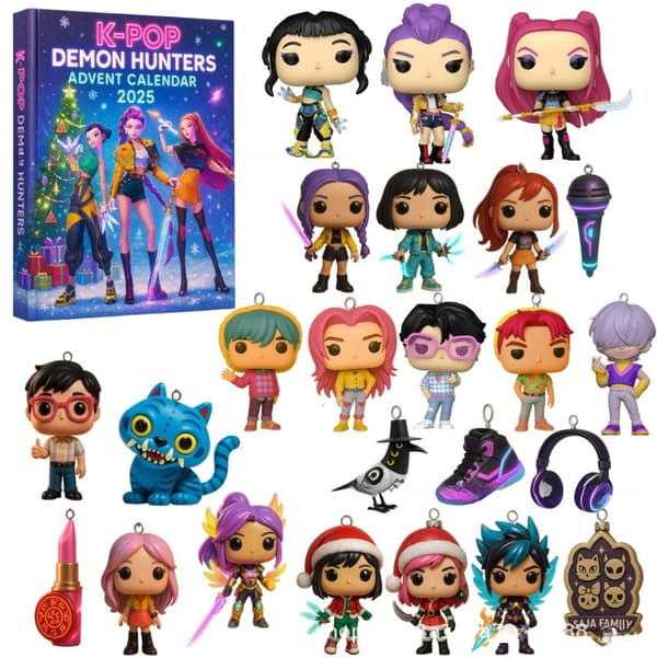 Julekalender, K-Pop Devil Hunter Julekalender, Julegave, for barn Witch Hunter Gruppe A