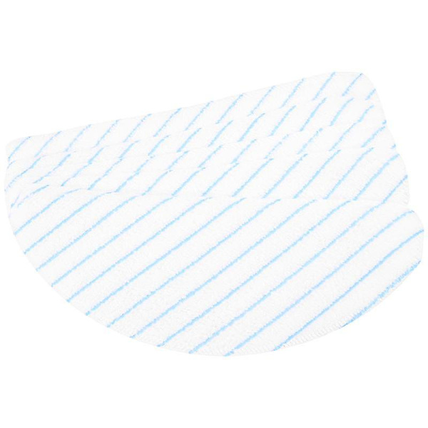 25 st engångs-mikrofibermoppdynor för robotdammsugare OZMO T8 / T8+/ T8 / N8/ N8 Pro/  (ZYH) white  blue