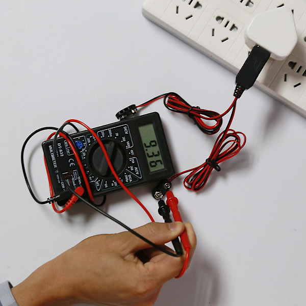 6f22 9v batterieliminator Byt 9-volts batterier USB/typ C power (DPD) 1m