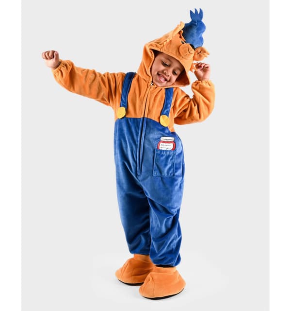 Bamse Jumpsuit 104cl 3-4 år multifärg multicolor