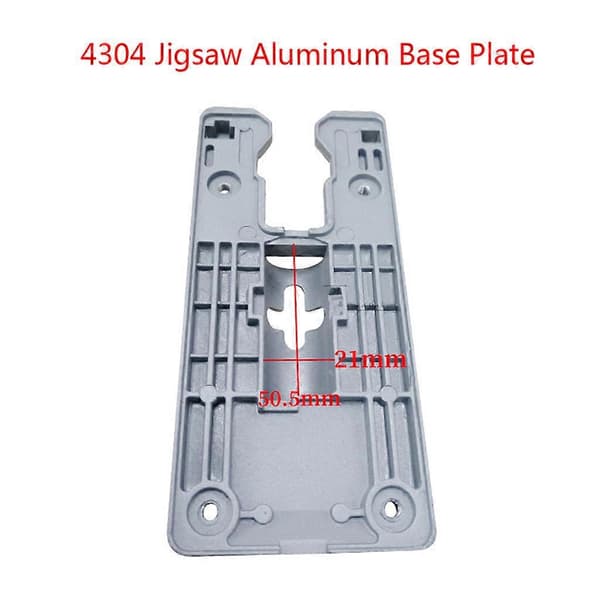 Stikksag Erstatningsbaseplate Aluminium Baseplate Elektroverktøy Stikksagbase