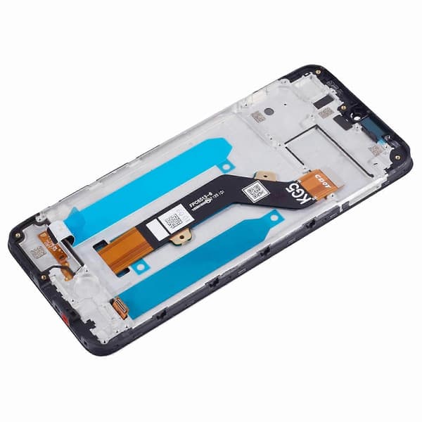 Til Infinix Smart 6 X6511B X6511 X6511E Grade C LCD-skærm og digitizer-samling + ramme