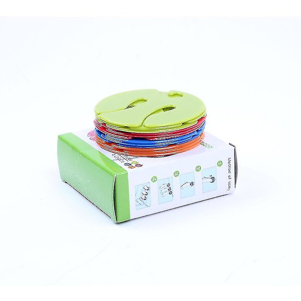 60st Sock Clips Sock Organizers Sorterare Hållare Strumpor Clip Multifunktionell (ZYH)