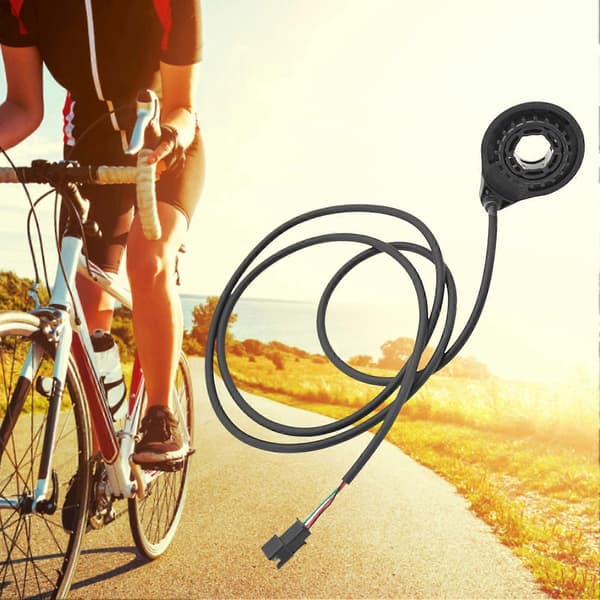 Kaesi E-cykel Assistanssensor Ergonomisk Design Pålitlig Vackert Utseende Vänster Sida Elektrisk Cykel Pedal Assistanssensor för Eftermontering