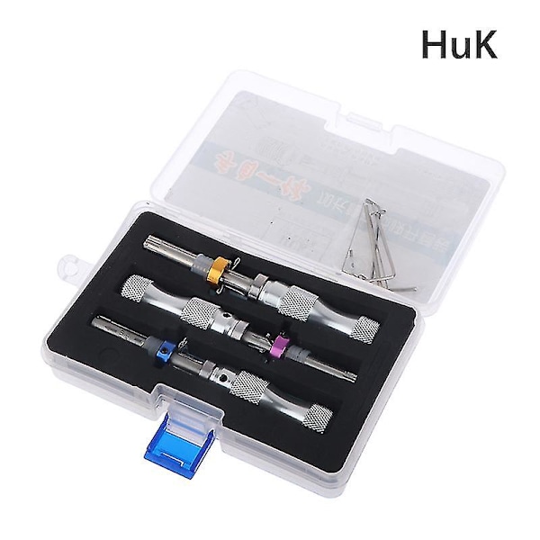 3x låssmedsverktyg 7 stift tubulärt verktyg rostfritt stål låsplock 7,0 mm 7,5 mm -  (ZYH) HuK