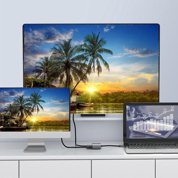 USB til HDMI Adapter USB 3.0 til HDMI VGA 1080P Videografikkabel Konverter