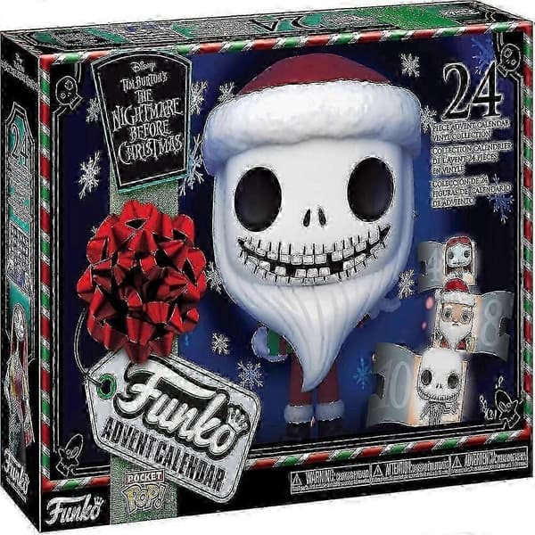Funko The Nightmare Before Christmas Adventskalender med 24 Pocket Pop! Vinylfigurer