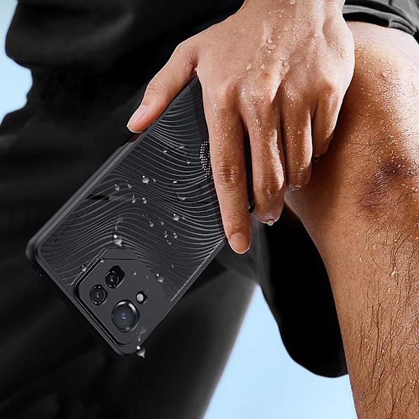 Stötsäkert phone case för Asus ROG Phone 8/8 Pro, (DPD) Black ROG Phone 8 or 8 Pro