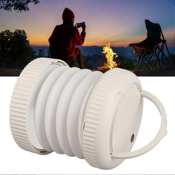 Sammenklappelig campinglanterne med 3 tilstande og magnetisk LED-lampe til teltture