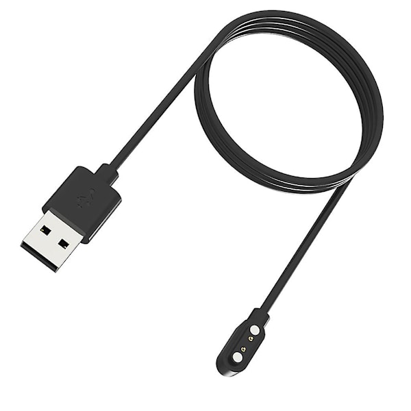 USB 2-stifts bärbar magnetladdare Laddningsvagga Kabel för Smart Watch (DPD)
