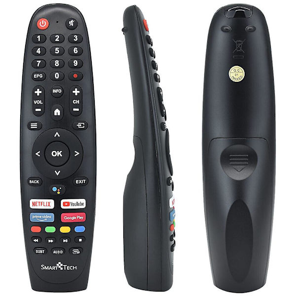 B0btdxpw38 Fjärrkontroll för Smart Tech Jvc Röstassistent Tv (ZYH)