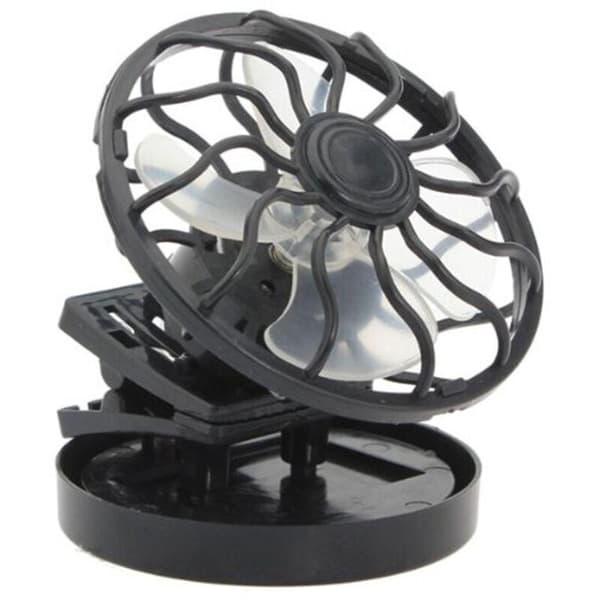 Mini bærbar solcelleventilator med klemme til sommer, solcelleventilator med klemme, lille solcelleventilator med klemme.