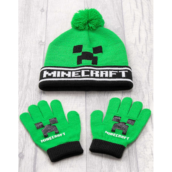 Minecraft Guttelue Svart Creeper - One Size