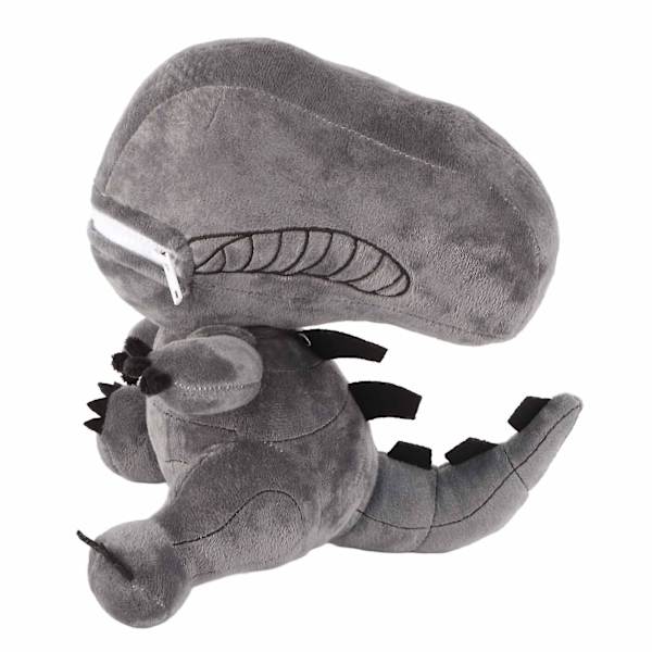 Quantum Mechanix Alien Zippermouth Plysch - Xenomorph Plyschdocka Leksaker Gåvor för Pojkar Flickor Söta Stoppade Dockleksaker 22cm  (ZYH)