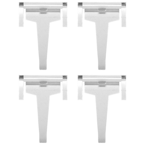 DA61-06796A Kylskåp Klämma Avloppsförångare - för Kylskåp - Ersätter PS4145120 AP5579885 - 4-PACK  (ZYH) silver