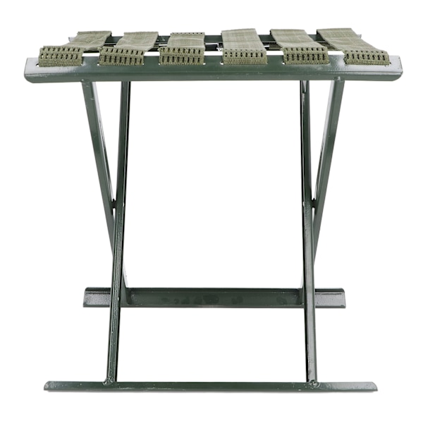 Hopfällbar utomhuspall, bärbar, kraftig, belastning 60 kg, campingstol för promenader, vandring, fiske 1602-2 typ B  (ZYH)