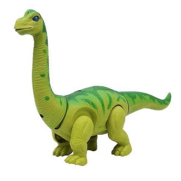 Kävelevä paristokäyttöinen Brachiosaurus-dinosaurusvaloäänilelu