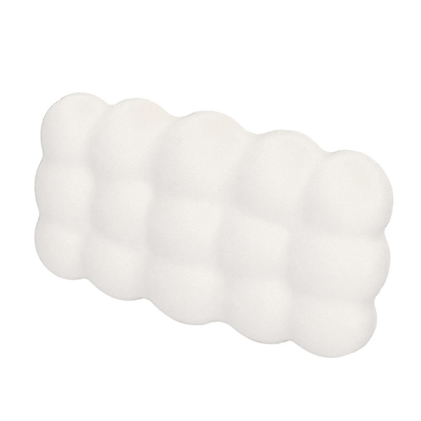 2 stk. Universal Memory Foam Bil Knæpuder til Ben og Albue - Hvid