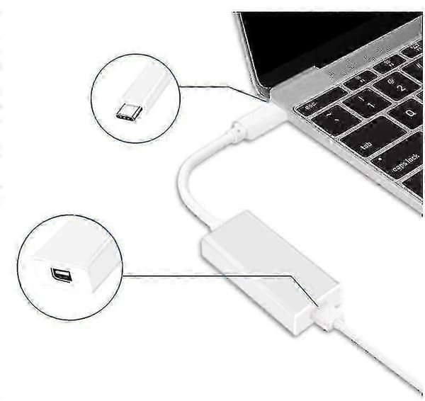 USB-C - Thunderbolt 2 -sovitin MacBookille