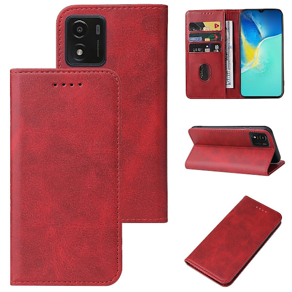 Läderfodral för Vivo Y01  (ZYH) Red