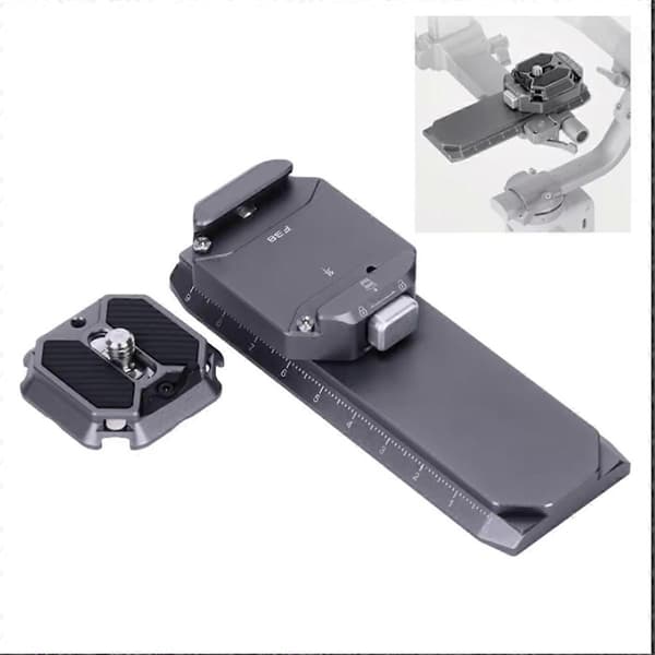 F38 Quick Release Pladesæt til RS4 Mini Stabilisator Gimbals til DSLR Kameraer