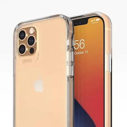Gear4 iPhone 12 Mini Krystallklar D30 Robust Slim Bakside Snap-on Deksel Ny