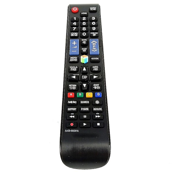 Aa59-00581a Tv-fjärrkontrollersättning för Samsung 3d Smart Tv Ua55f8000j Ua46f6400aj Touch Control Remoto Aa59-00782a 00761a (DPD)