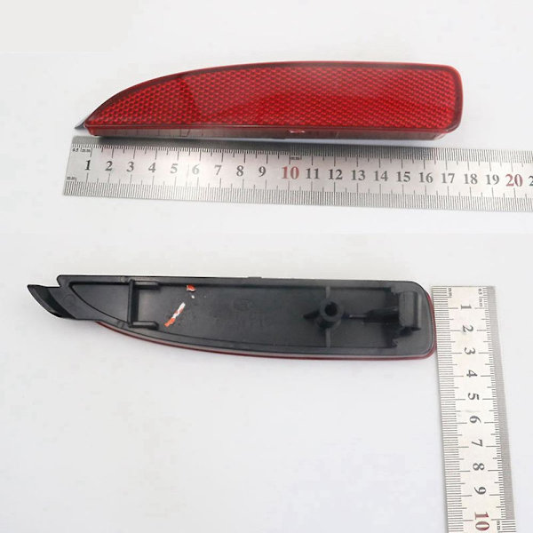 1 par bakre stötfångarljus sidolampa markeringsreflektor för Mazda 3 5 6 D350-51-5M0E D350-51-5L0E (ZYH) Red