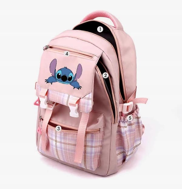 Skolesekk Satchel Stitch A4 Stor Penal